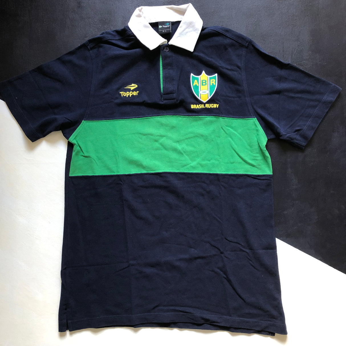 Brazil National Rugby Team Polo Large Underdog Rugby - The Tier 2 Rugby Shop