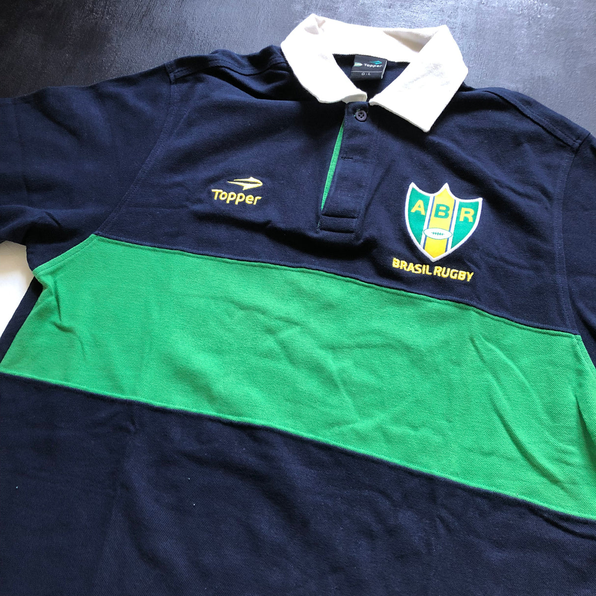 Brazil National Rugby Team Polo Large Underdog Rugby - The Tier 2 Rugby Shop