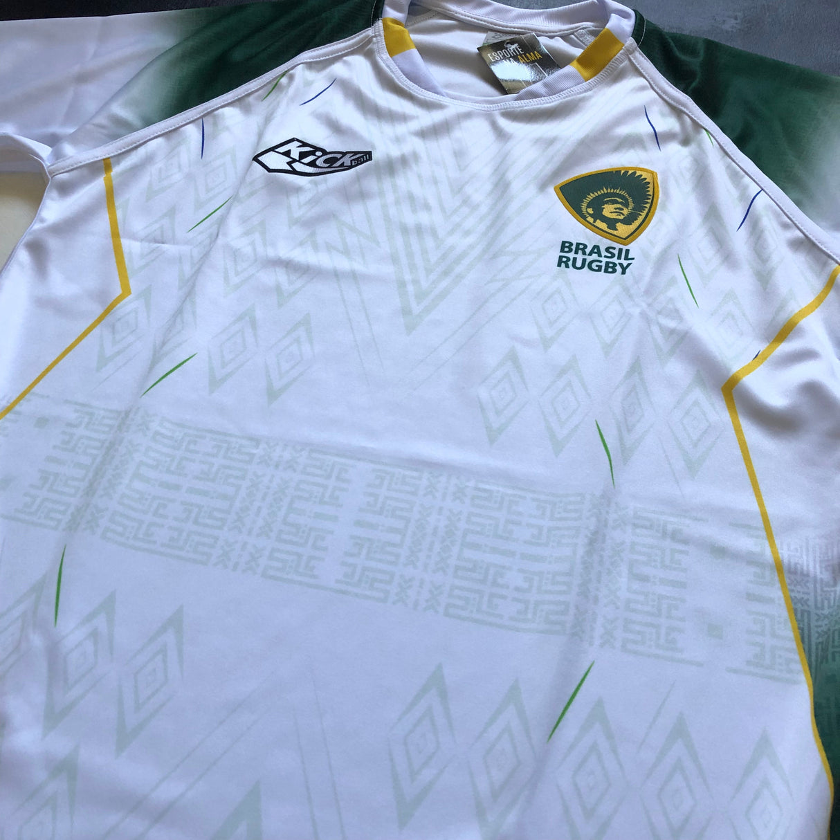 Brazil National Rugby Team Shirt 2023/24 Away Underdog Rugby - The Tier 2 Rugby Shop