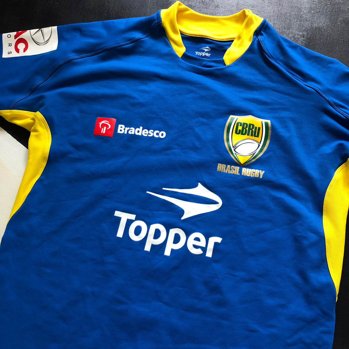 Brazil National Rugby Team Training Jersey 2013 Player Issue XL Underdog Rugby - The Tier 2 Rugby Shop