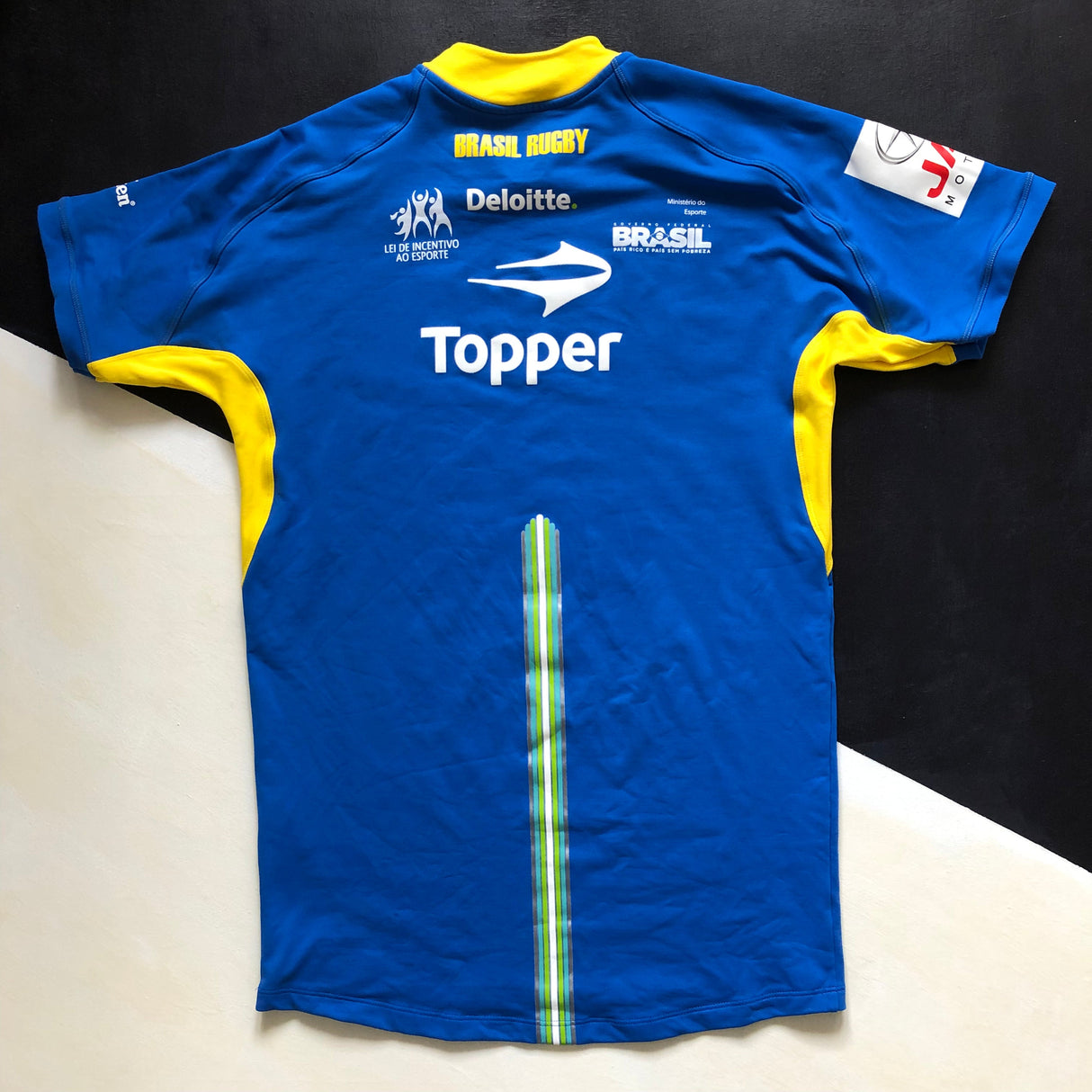 Brazil National Rugby Team Training Jersey 2013 Player Issue XL Underdog Rugby - The Tier 2 Rugby Shop
