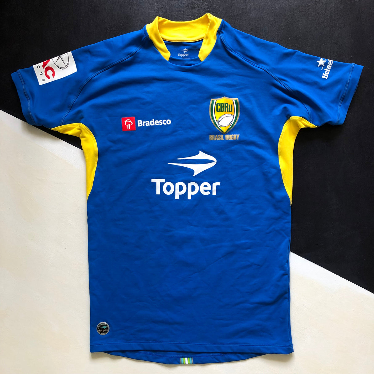 Brazil National Rugby Team Training Jersey 2013 Player Issue XL Underdog Rugby - The Tier 2 Rugby Shop