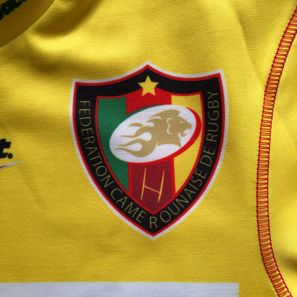 Cameroon National Rugby Team Jersey 2013 Match Worn Medium Underdog Rugby - The Tier 2 Rugby Shop