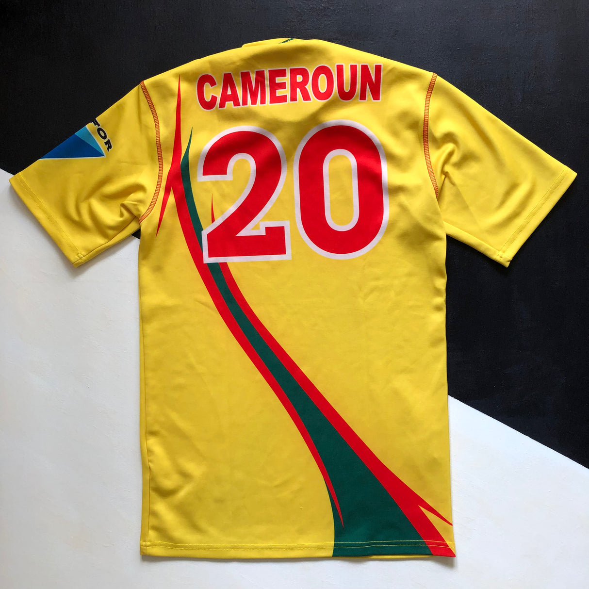Cameroon National Rugby Team Jersey 2013 Match Worn Medium Underdog Rugby - The Tier 2 Rugby Shop