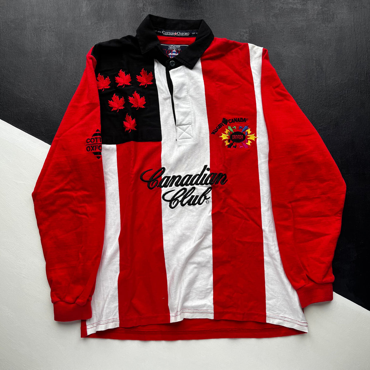 Canada National Rugby Team Jersey 1997/98 Small Underdog Rugby - The Tier 2 Rugby Shop