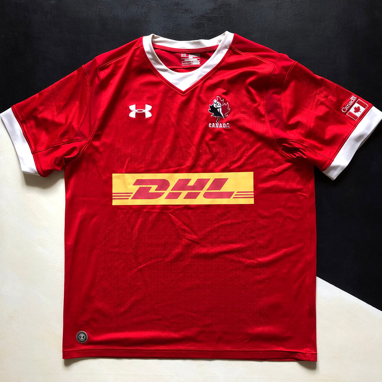 Canada National Rugby Team Jersey 2016 2XL Underdog Rugby - The Tier 2 Rugby Shop