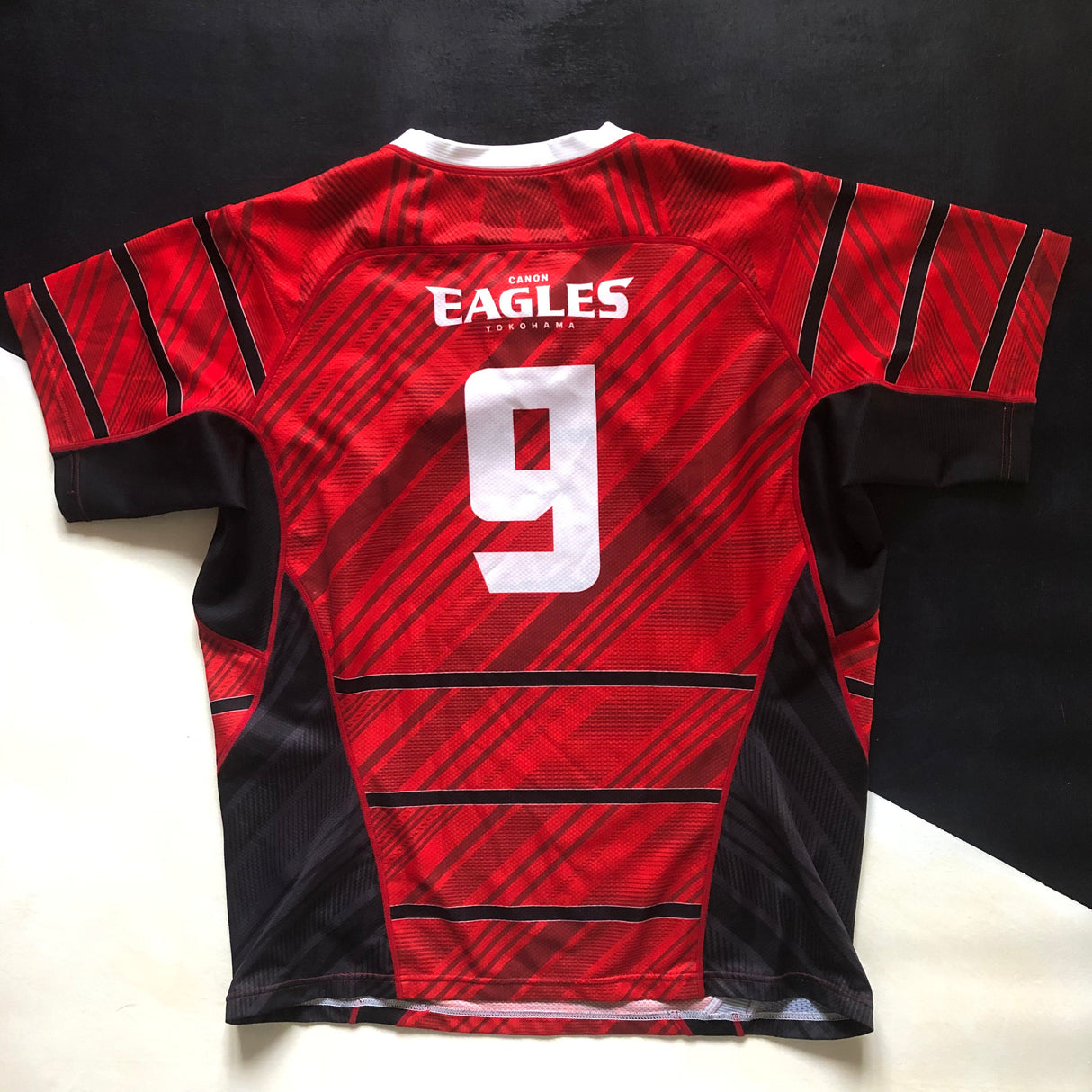 Canon Eagles Rugby Team Training Jersey (Japan Rugby League One) Player Worn 6L Underdog Rugby - The Tier 2 Rugby Shop