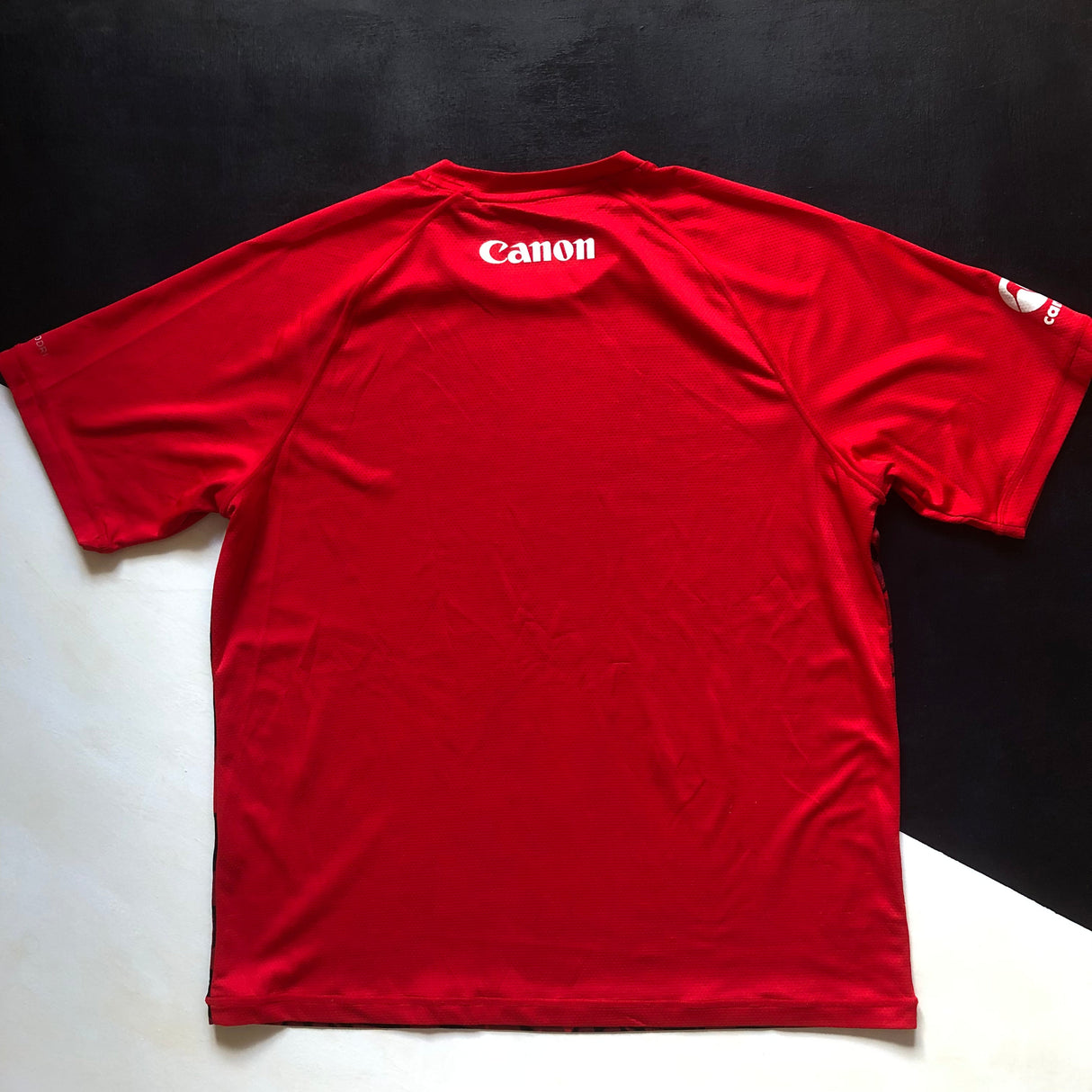 Canon Eagles Rugby Team Training Tee Red (Japan Top League) 3L Underdog Rugby - The Tier 2 Rugby Shop
