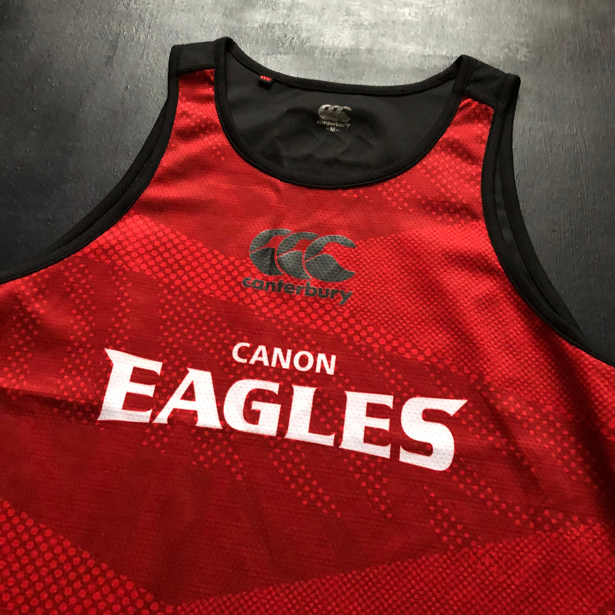 Canon Eagles Rugby Team Training Vest (Japan Top League) Medium Underdog Rugby - The Tier 2 Rugby Shop