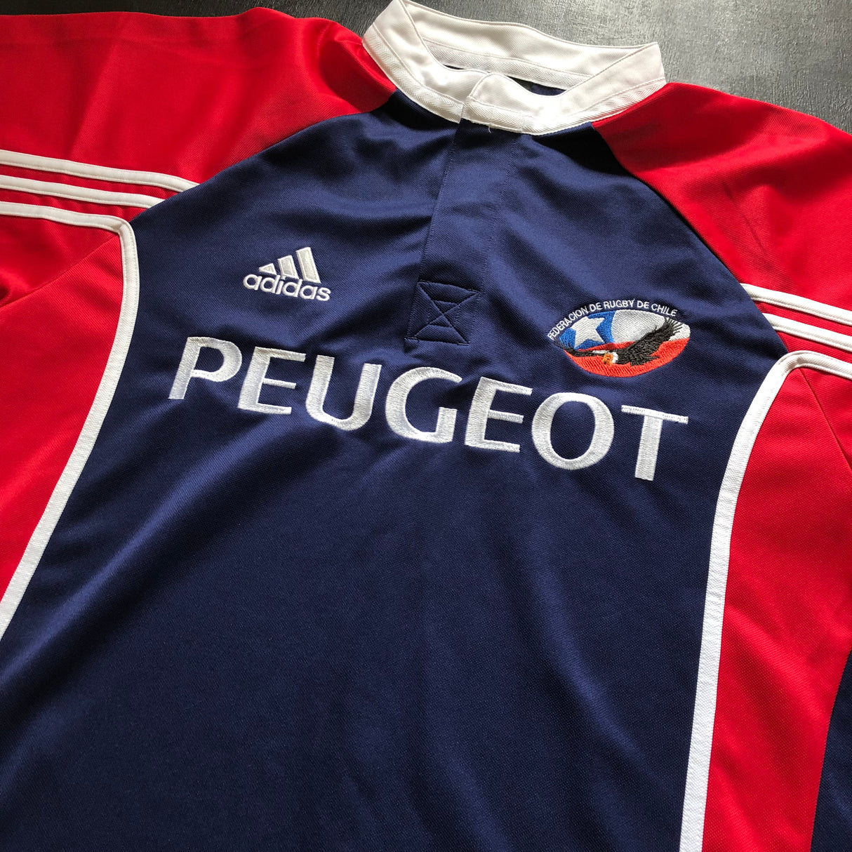 Chile National Rugby Team Jersey 2004/2005 Away Large Underdog Rugby - The Tier 2 Rugby Shop