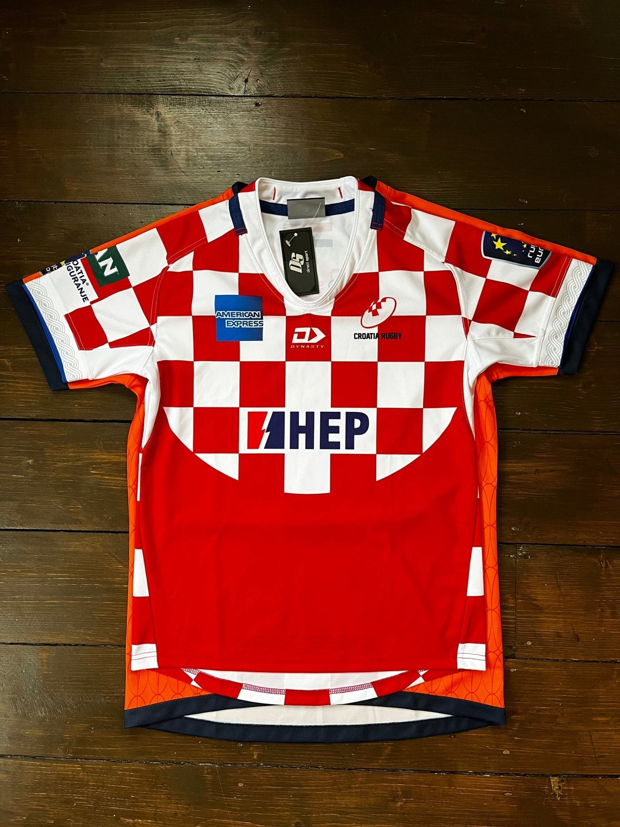 Croatia National Rugby Team Shirt 2021 Underdog Rugby - The Tier 2 Rugby Shop