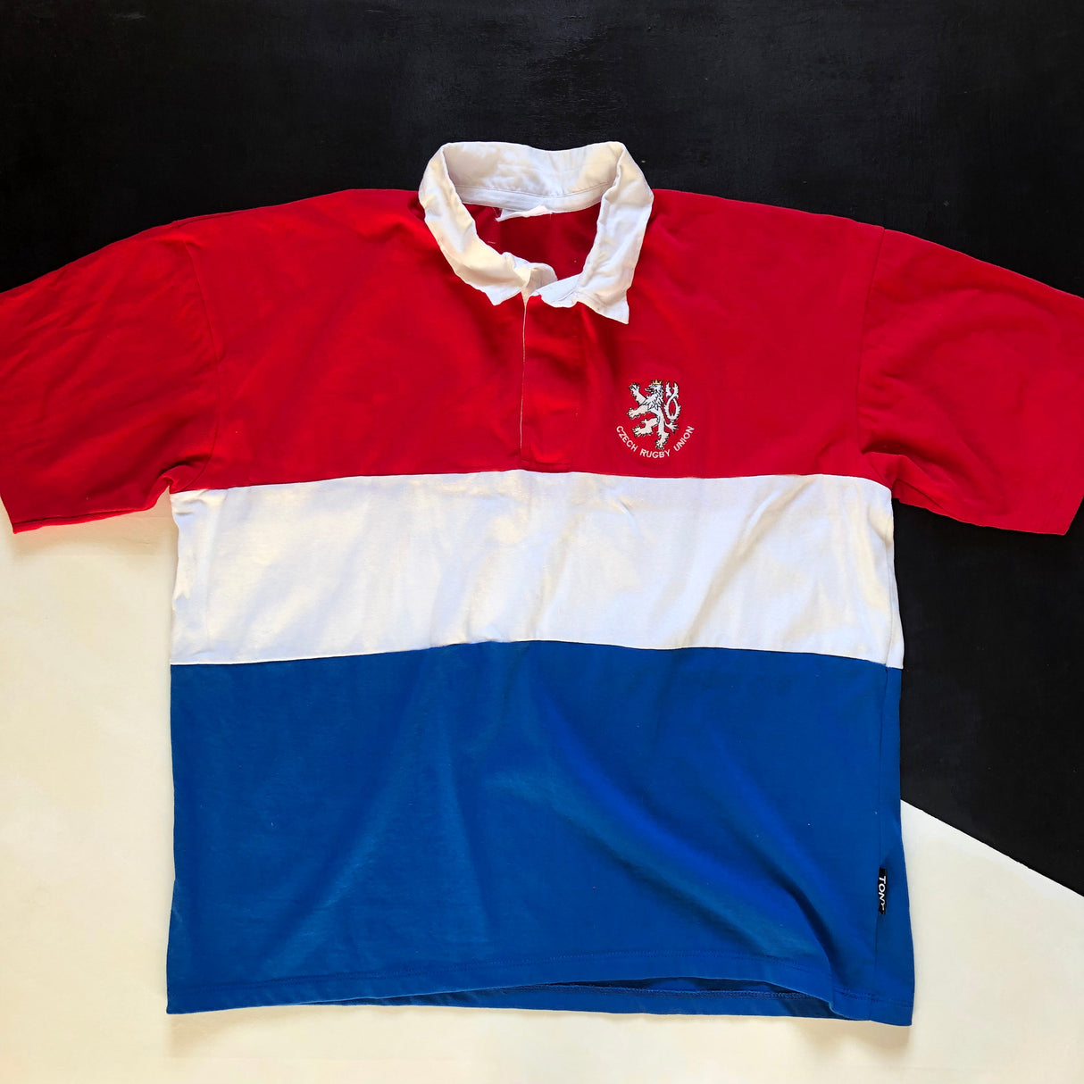 Czech Republic National Rugby Team Jersey 1990's 3XL Underdog Rugby - The Tier 2 Rugby Shop
