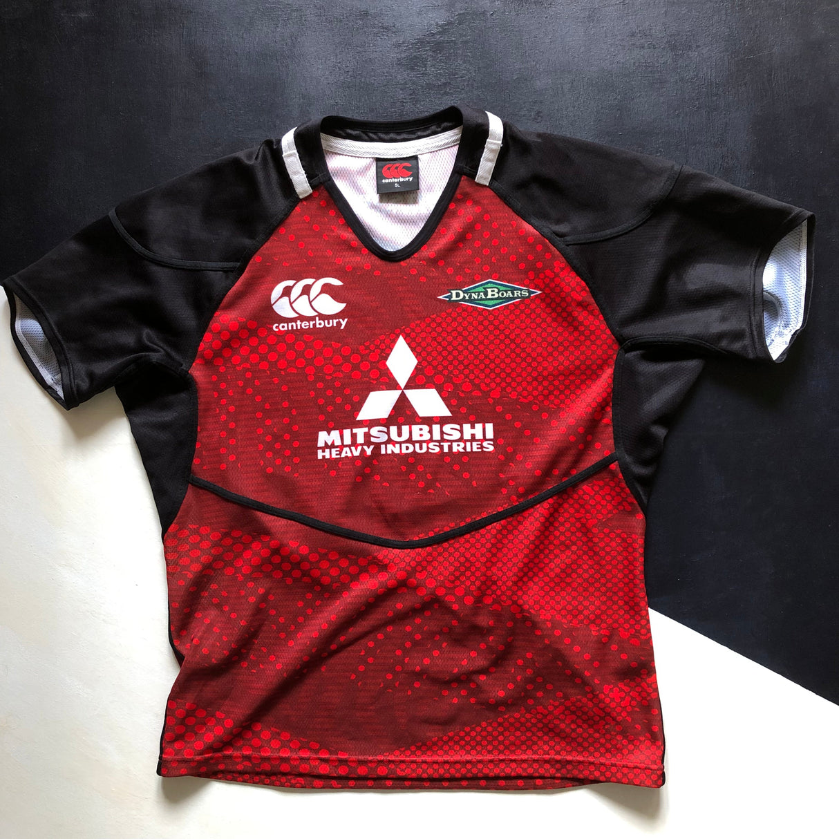 Dynaboars Rugby Team Training Jersey (Japan Top League) Player Worn 5L Underdog Rugby - The Tier 2 Rugby Shop