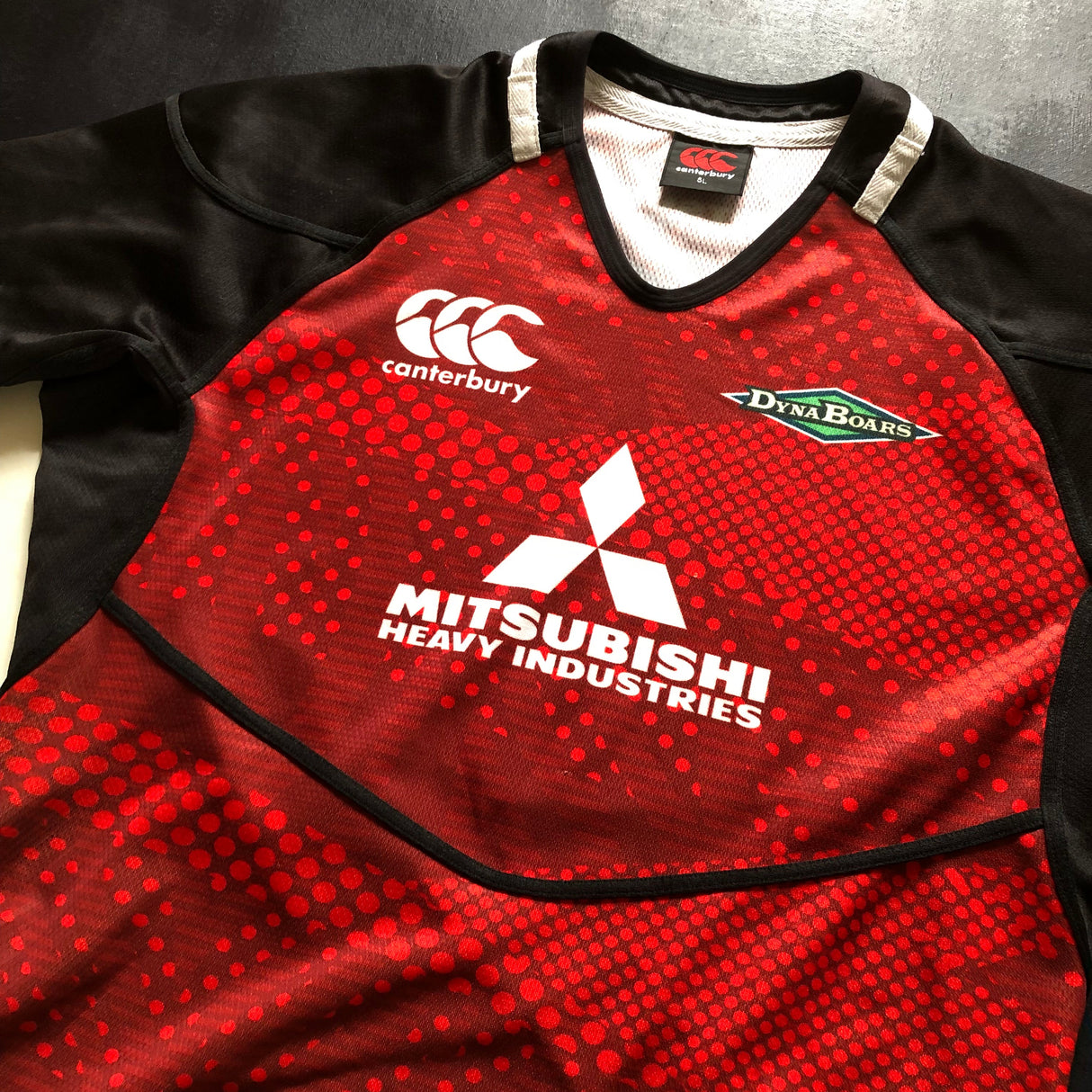 Dynaboars Rugby Team Training Jersey (Japan Top League) Player Worn 5L Underdog Rugby - The Tier 2 Rugby Shop
