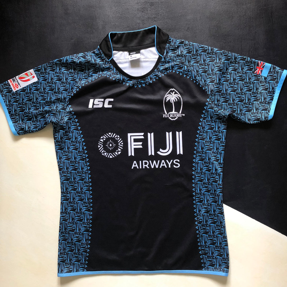 Fiji National Rugby Sevens Team Jersey 2019 Medium Underdog Rugby - The Tier 2 Rugby Shop