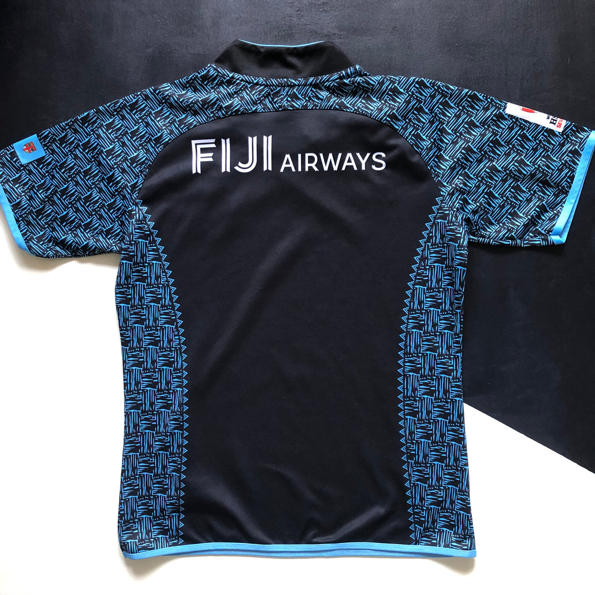 Fiji National Rugby Sevens Team Jersey 2019 Medium Underdog Rugby - The Tier 2 Rugby Shop