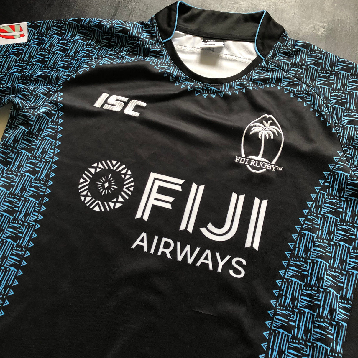 Fiji National Rugby Sevens Team Jersey 2019 Medium Underdog Rugby - The Tier 2 Rugby Shop