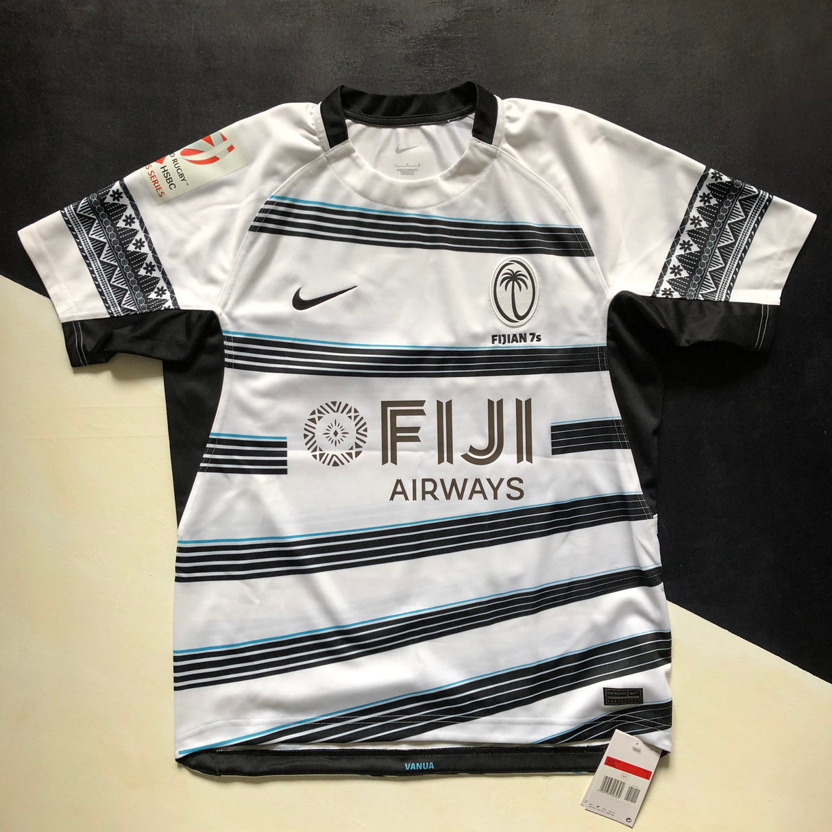 Fiji National Rugby Sevens Team Jersey 2022/23 Large BNWT Underdog Rugby - The Tier 2 Rugby Shop