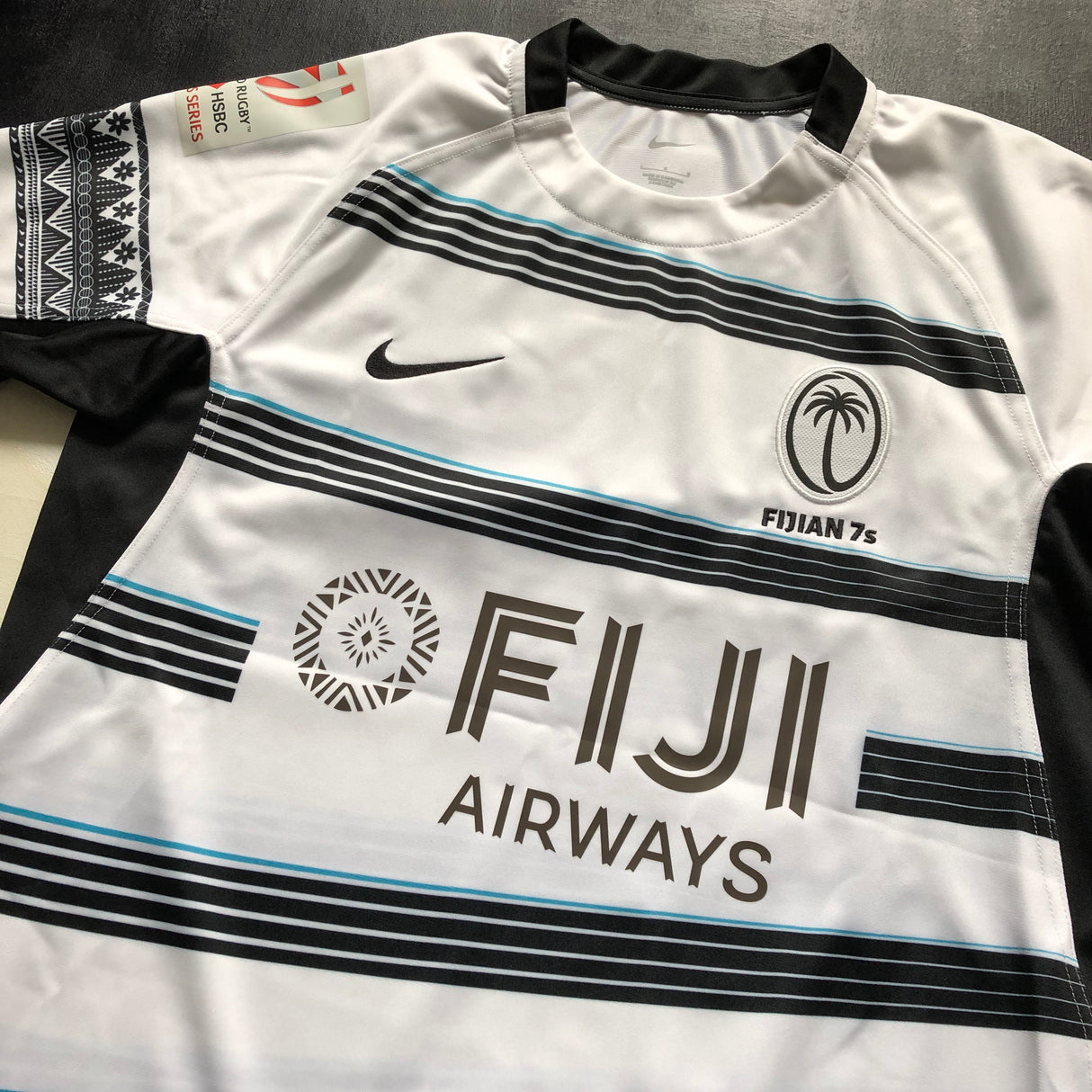 Fiji National Rugby Sevens Team Jersey 2022/23 Large BNWT Underdog Rugby - The Tier 2 Rugby Shop