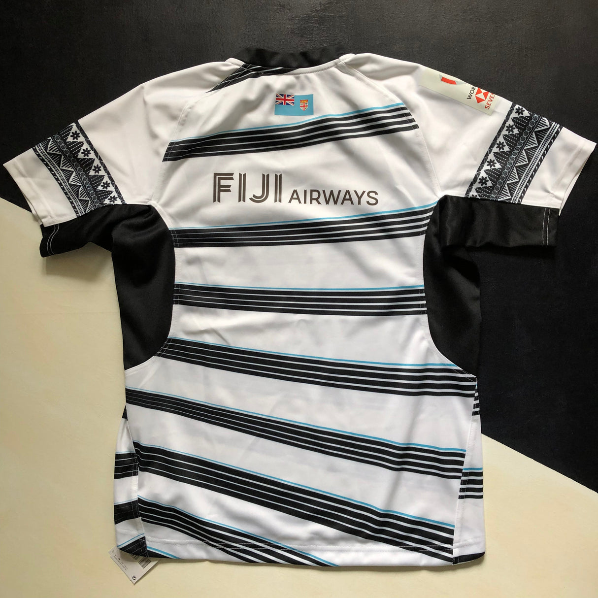 Fiji National Rugby Sevens Team Jersey 2022/23 Large BNWT Underdog Rugby - The Tier 2 Rugby Shop
