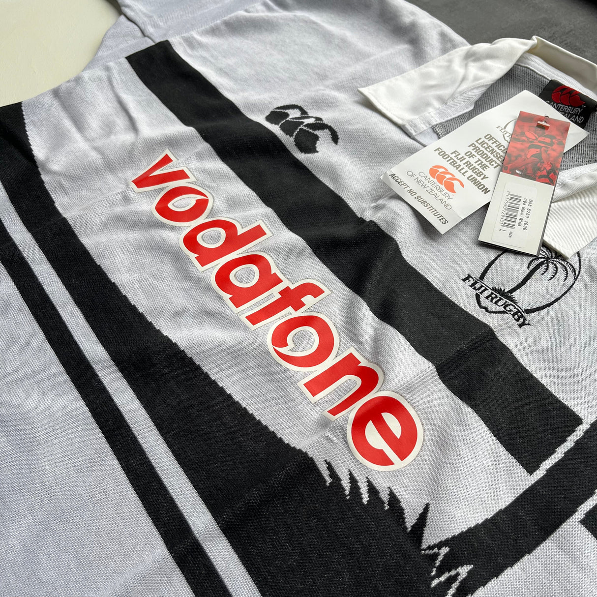 Fiji National Rugby Team Jersey 1998 Temex BNWT Large Underdog Rugby - The Tier 2 Rugby Shop