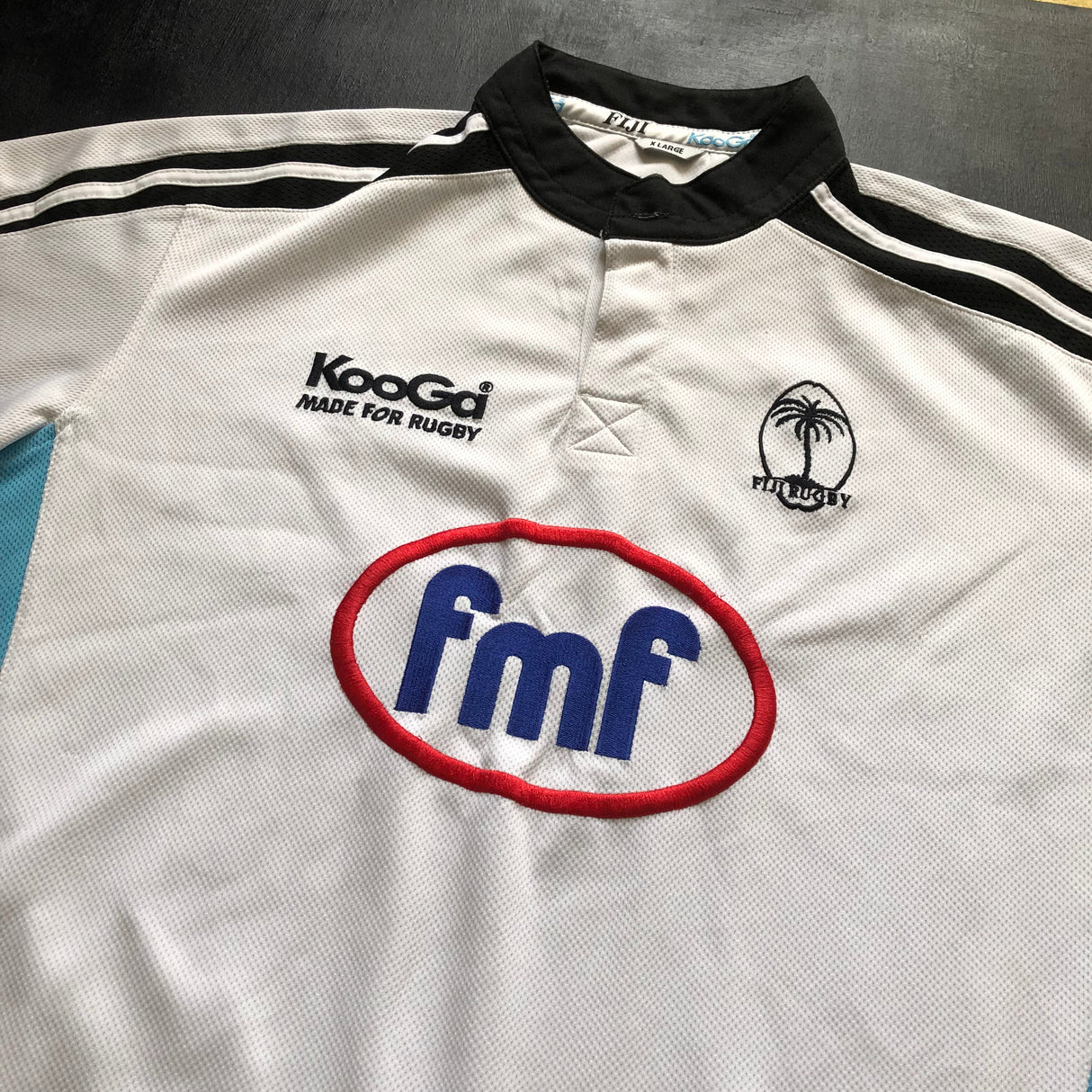 Fiji National Rugby Team Jersey 2006 XL Underdog Rugby - The Tier 2 Rugby Shop