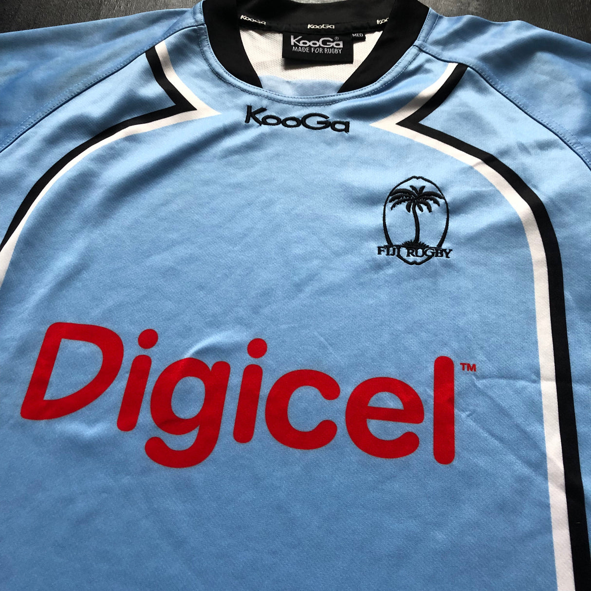 Fiji National Rugby Team Jersey 2009/10 Away Medium Underdog Rugby - The Tier 2 Rugby Shop