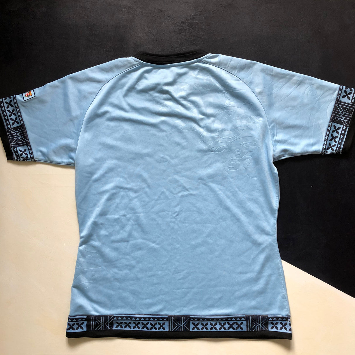 Fiji National Rugby Team Jersey 2011 Rugby World Cup Away Large Underdog Rugby - The Tier 2 Rugby Shop