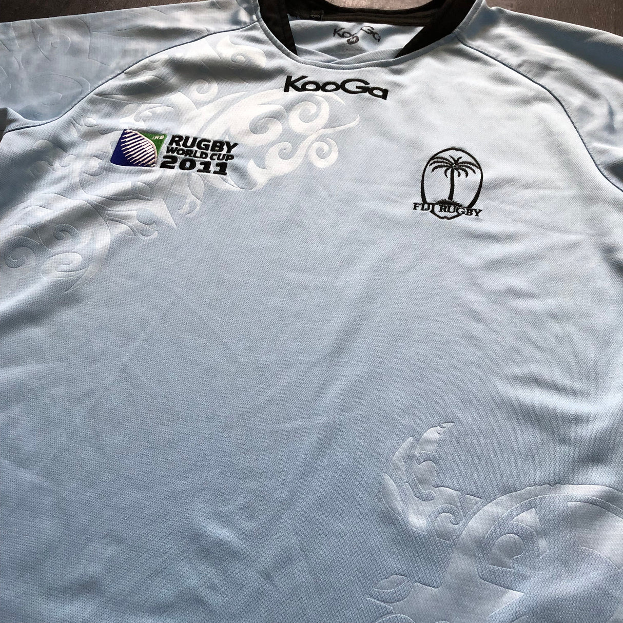 Fiji National Rugby Team Jersey 2011 Rugby World Cup Medium Underdog Rugby - The Tier 2 Rugby Shop