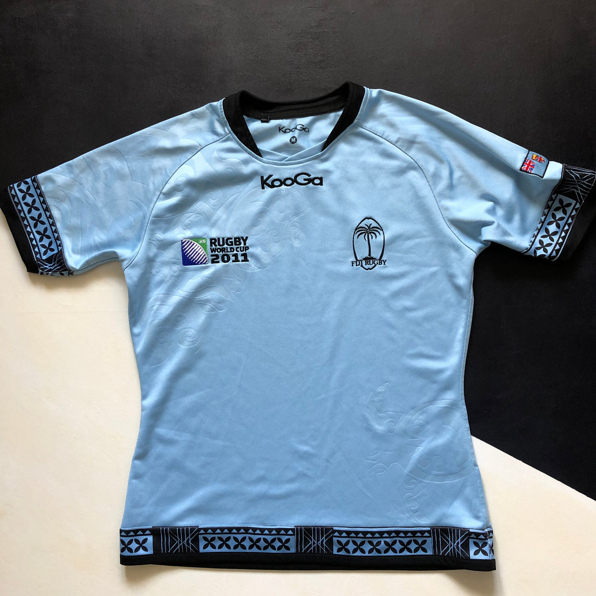 Fiji National Rugby Team Jersey 2011 Rugby World Cup Medium Underdog Rugby - The Tier 2 Rugby Shop