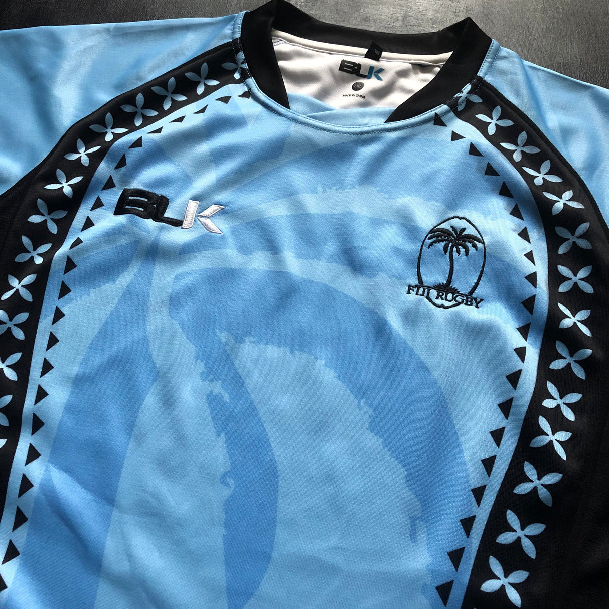 Fiji National Rugby Team Jersey 2013 Away 2XL Underdog Rugby - The Tier 2 Rugby Shop