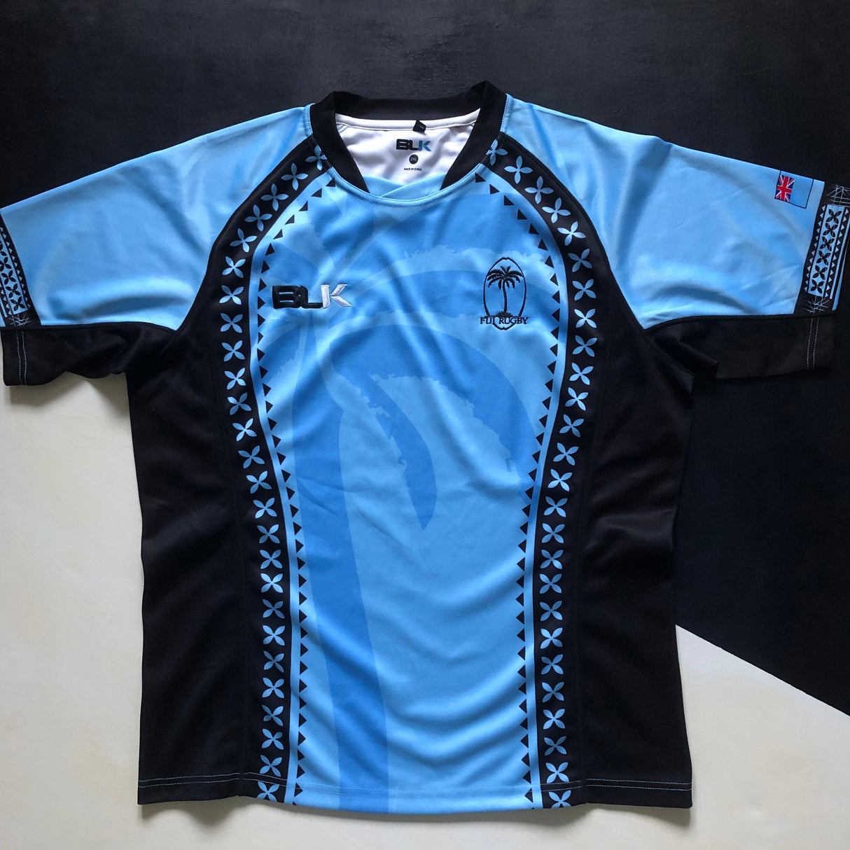 Fiji National Rugby Team Jersey 2013 Away 2XL Underdog Rugby - The Tier 2 Rugby Shop