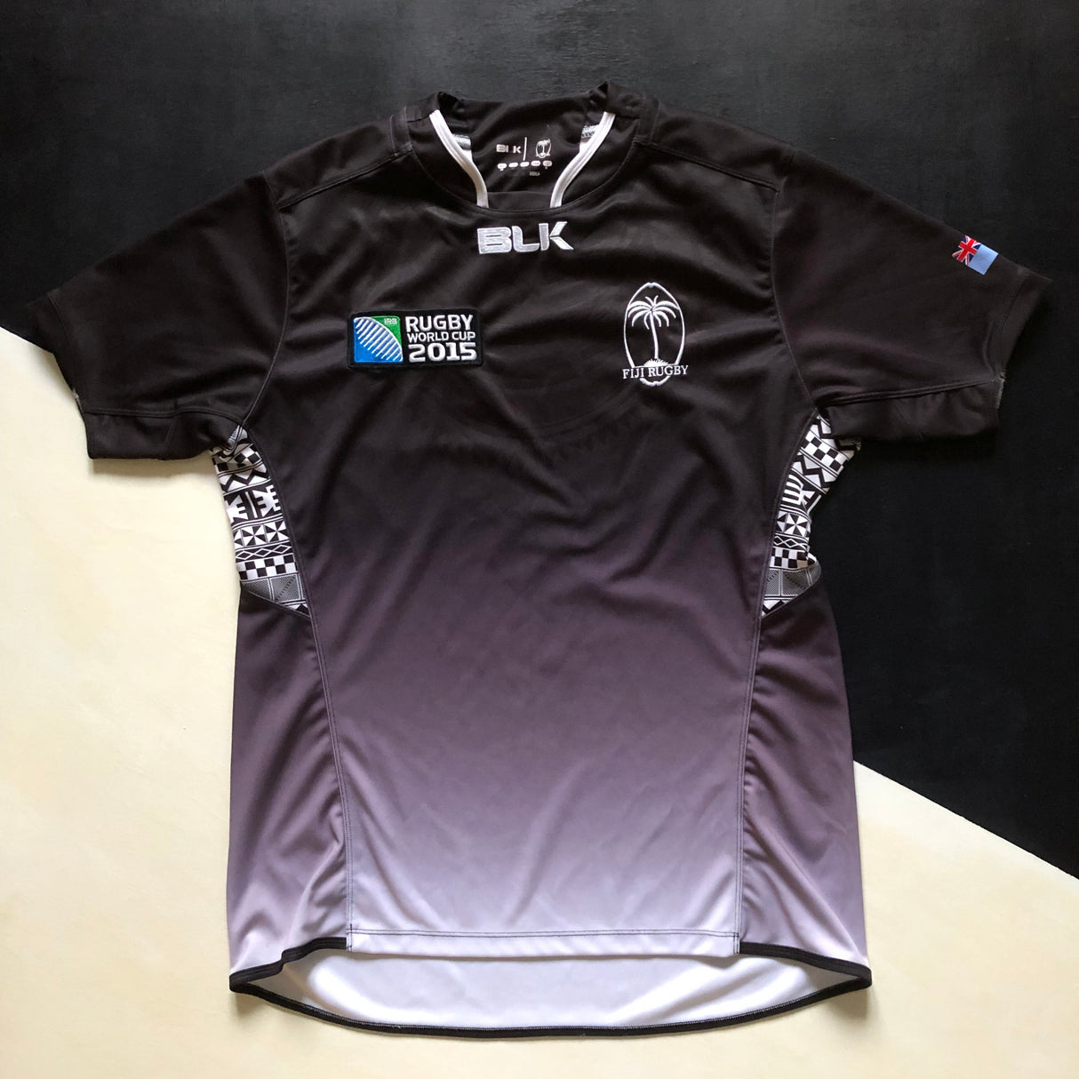 Fiji National Rugby Team Jersey 2015 Rugby World Cup Away Medium Underdog Rugby - The Tier 2 Rugby Shop