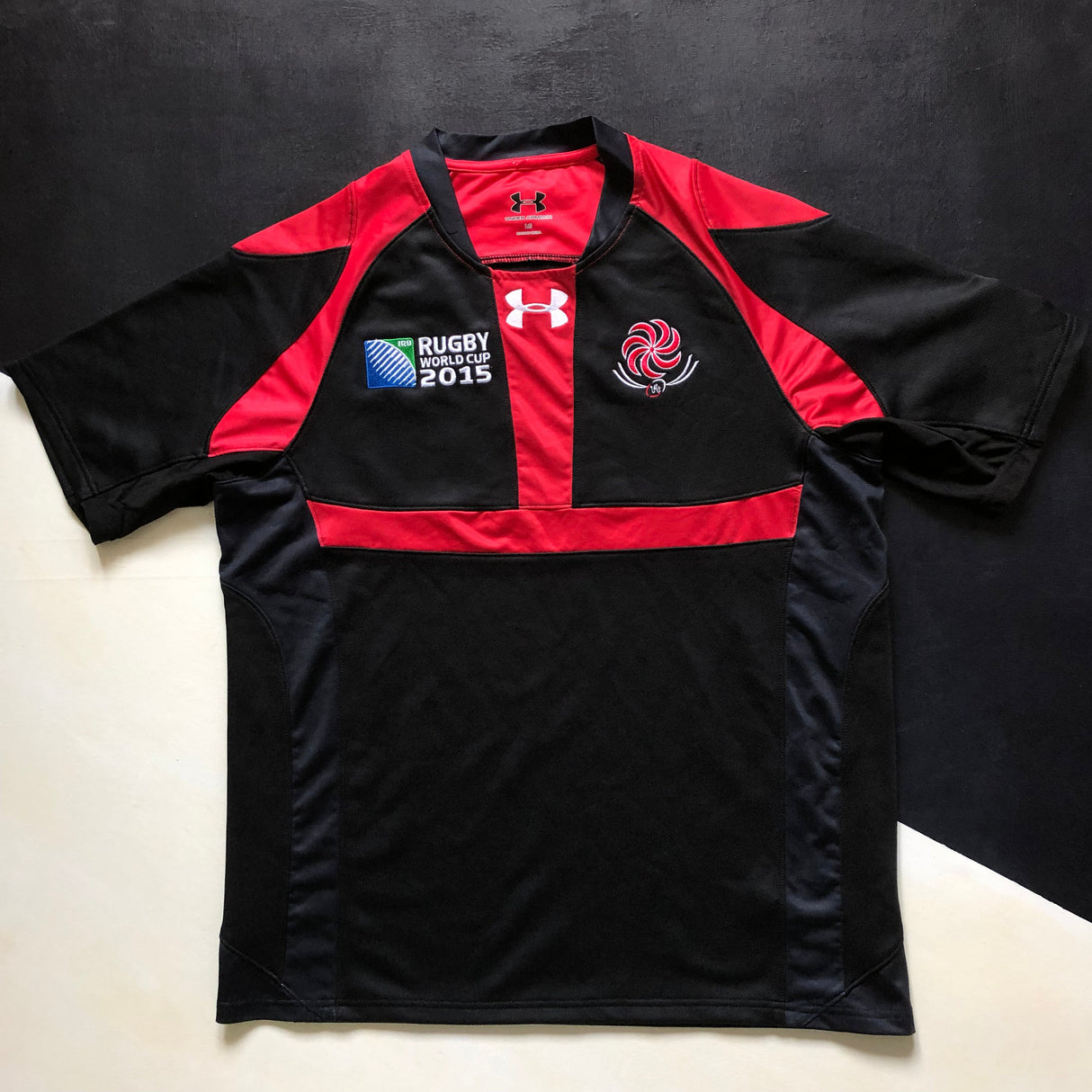 Georgia National Rugby Team Jersey 2015 Rugby World Cup Away Large Underdog Rugby - The Tier 2 Rugby Shop