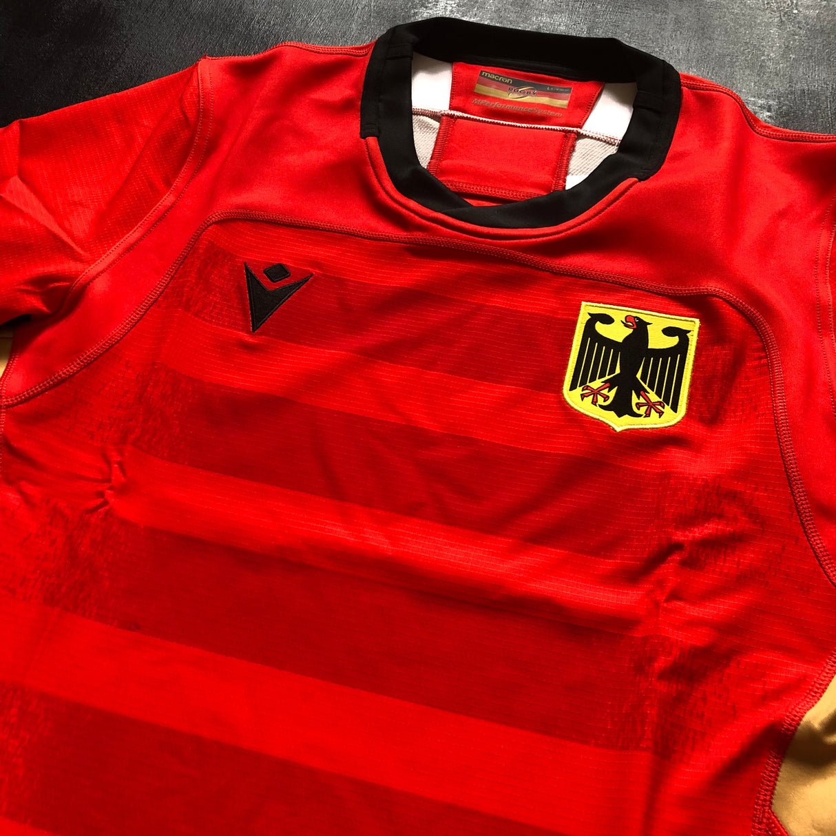 Germany National Rugby Team Shirt 2023/24 Away Player Issue Underdog Rugby - The Tier 2 Rugby Shop