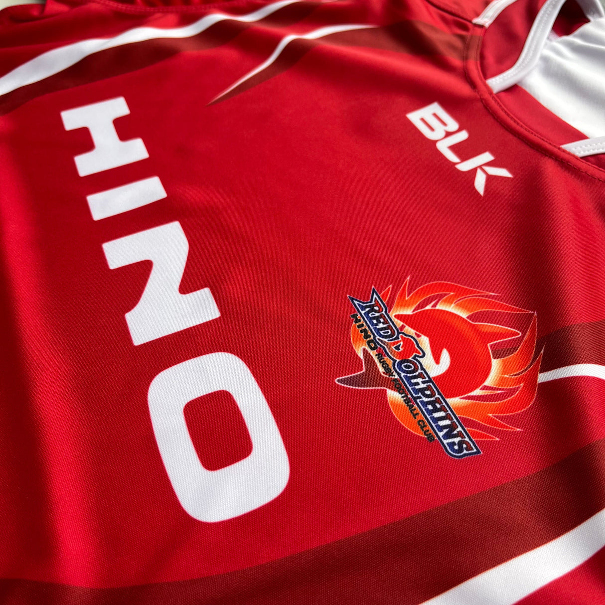 Hino Red Dolphins Rugby Team Shirt 2021 (Japan Top League) Underdog Rugby - The Tier 2 Rugby Shop