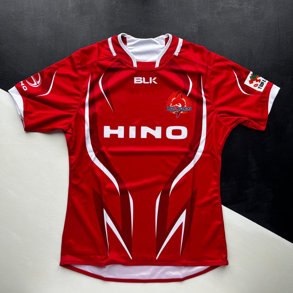 Hino Red Dolphins Rugby Team Shirt 2021 (Japan Top League) Underdog Rugby - The Tier 2 Rugby Shop