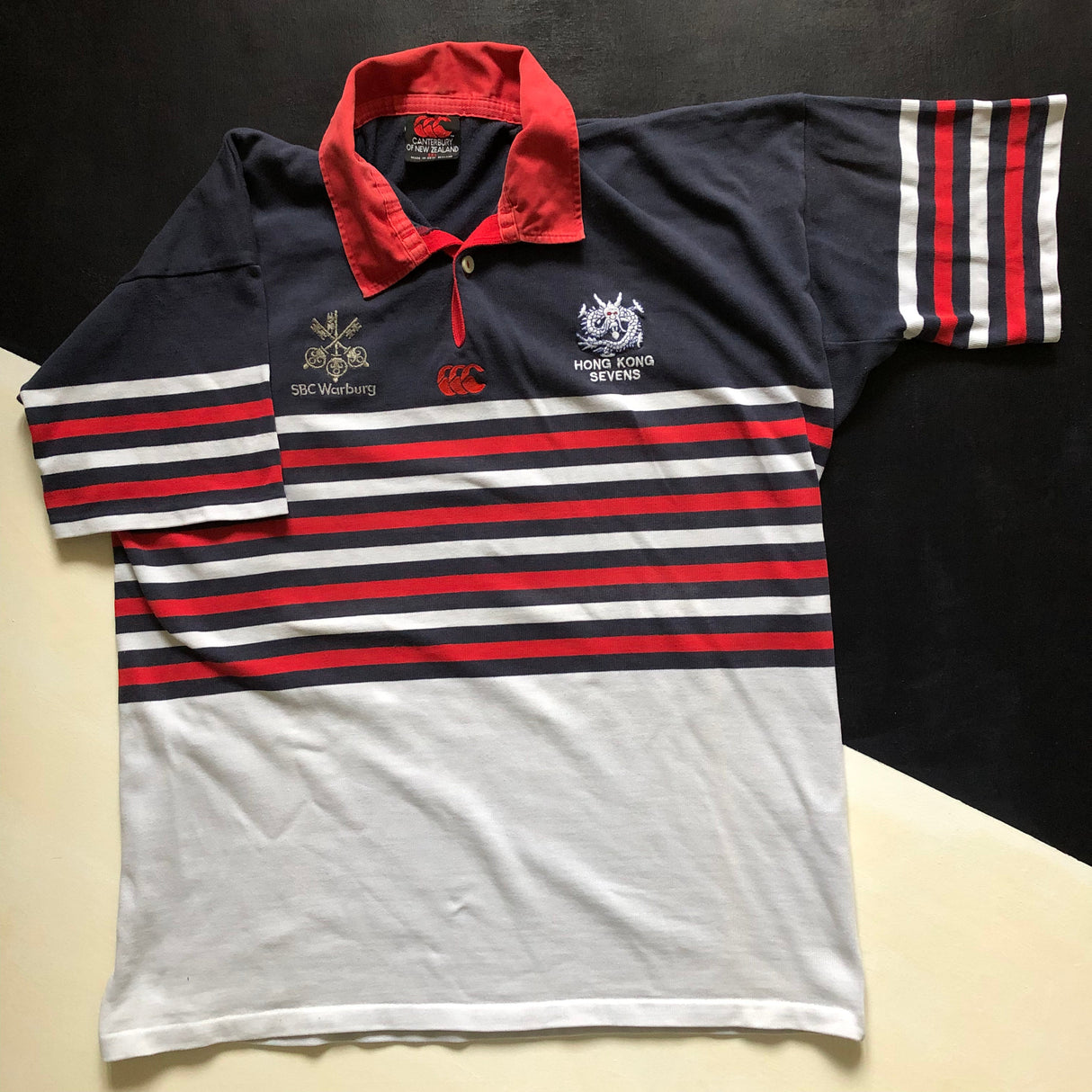 Hong Kong National Rugby Sevens Team Jersey 1997 2XL Underdog Rugby - The Tier 2 Rugby Shop