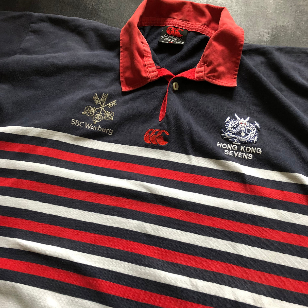 Hong Kong National Rugby Sevens Team Jersey 1997 2XL Underdog Rugby - The Tier 2 Rugby Shop