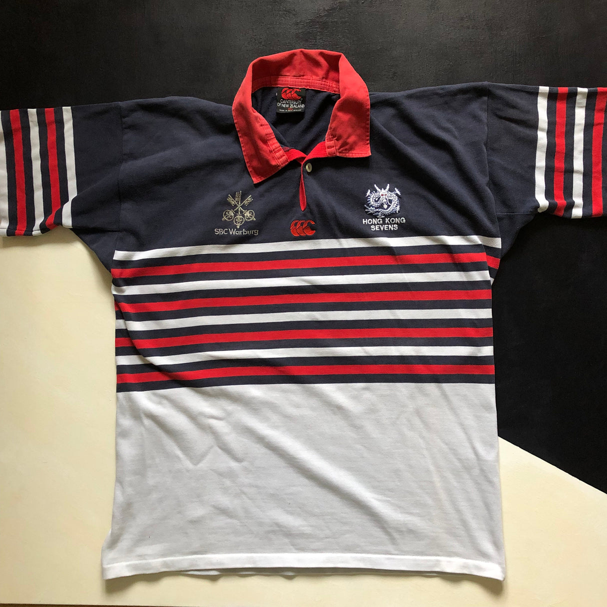 Hong Kong National Rugby Sevens Team Jersey 1997 2XL Underdog Rugby - The Tier 2 Rugby Shop