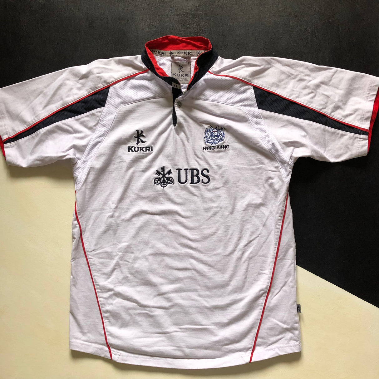 Hong Kong National Rugby Team Jersey 2009 Away XL Underdog Rugby - The Tier 2 Rugby Shop