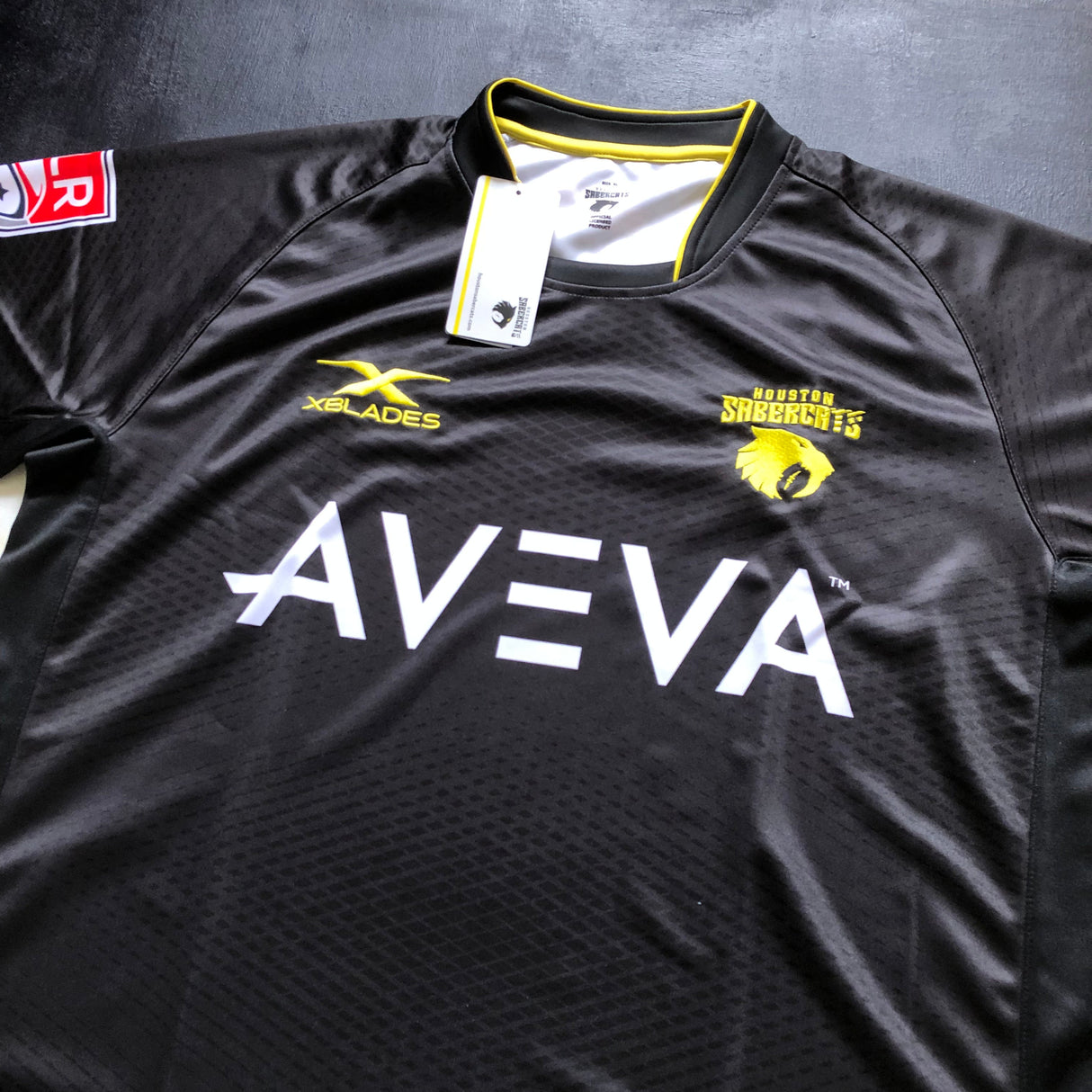 Houston Sabercats Rugby Team Jersey 2019 XL BNWT Underdog Rugby - The Tier 2 Rugby Shop