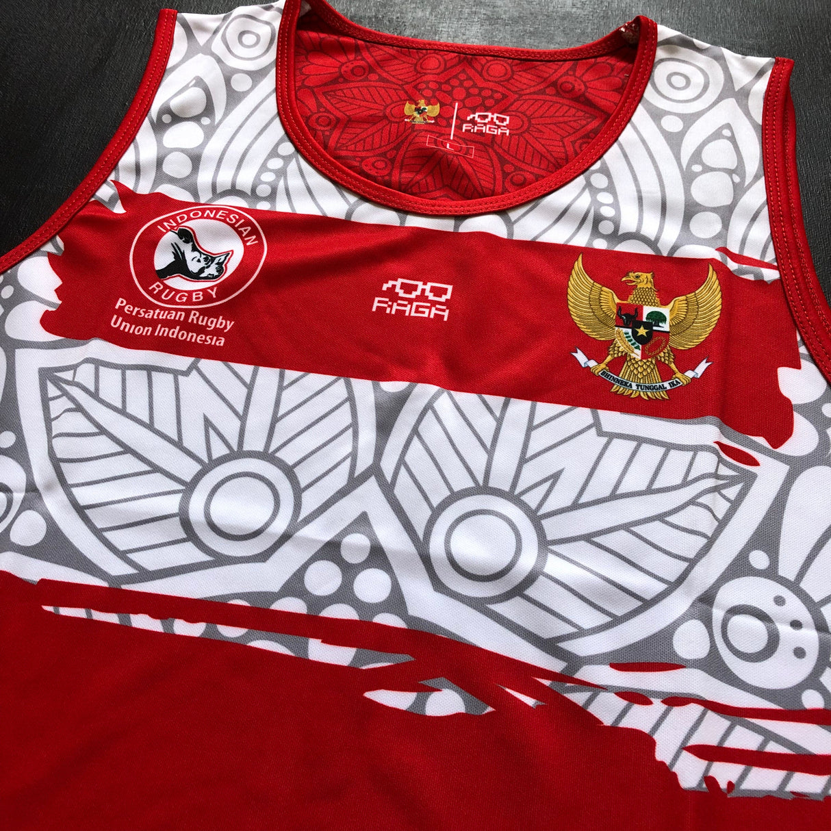 Indonesia National Rugby Team Training Vest Underdog Rugby - The Tier 2 Rugby Shop