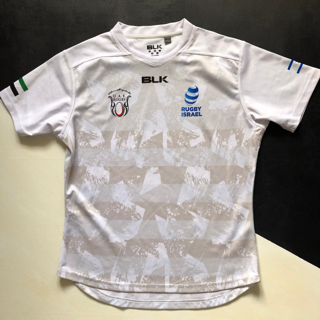 Israel vs UAE Peach Match Commemorative Rugby Jersey 2021 XL Underdog Rugby - The Tier 2 Rugby Shop