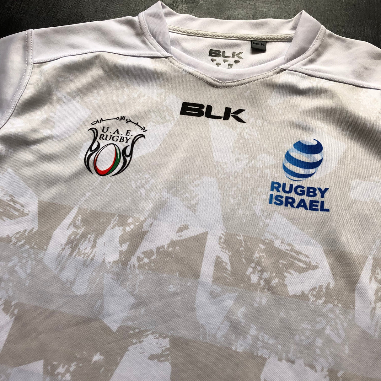 Israel vs UAE Peach Match Commemorative Rugby Jersey 2021 XL Underdog Rugby - The Tier 2 Rugby Shop