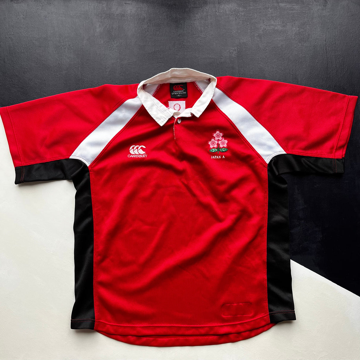 Japan A National Rugby Team Jersey 2000's XL Underdog Rugby - The Tier 2 Rugby Shop