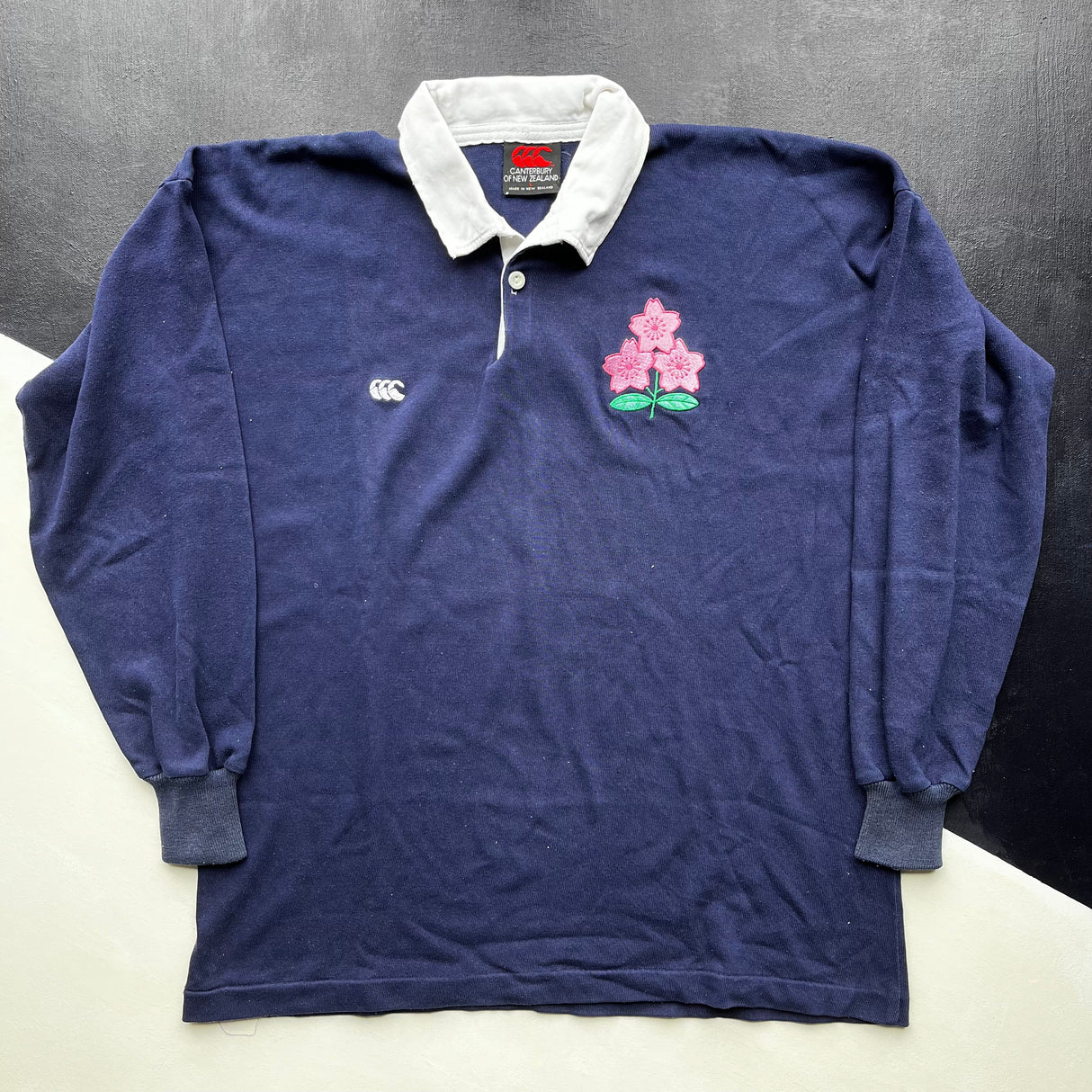 Japan National Rugby Team Jersey 1999 Away Large Underdog Rugby - The Tier 2 Rugby Shop
