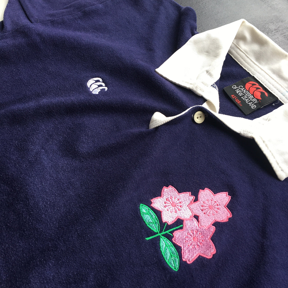 Japan National Rugby Team Jersey 1999 Away Player Issue (No.8) Large Underdog Rugby - The Tier 2 Rugby Shop