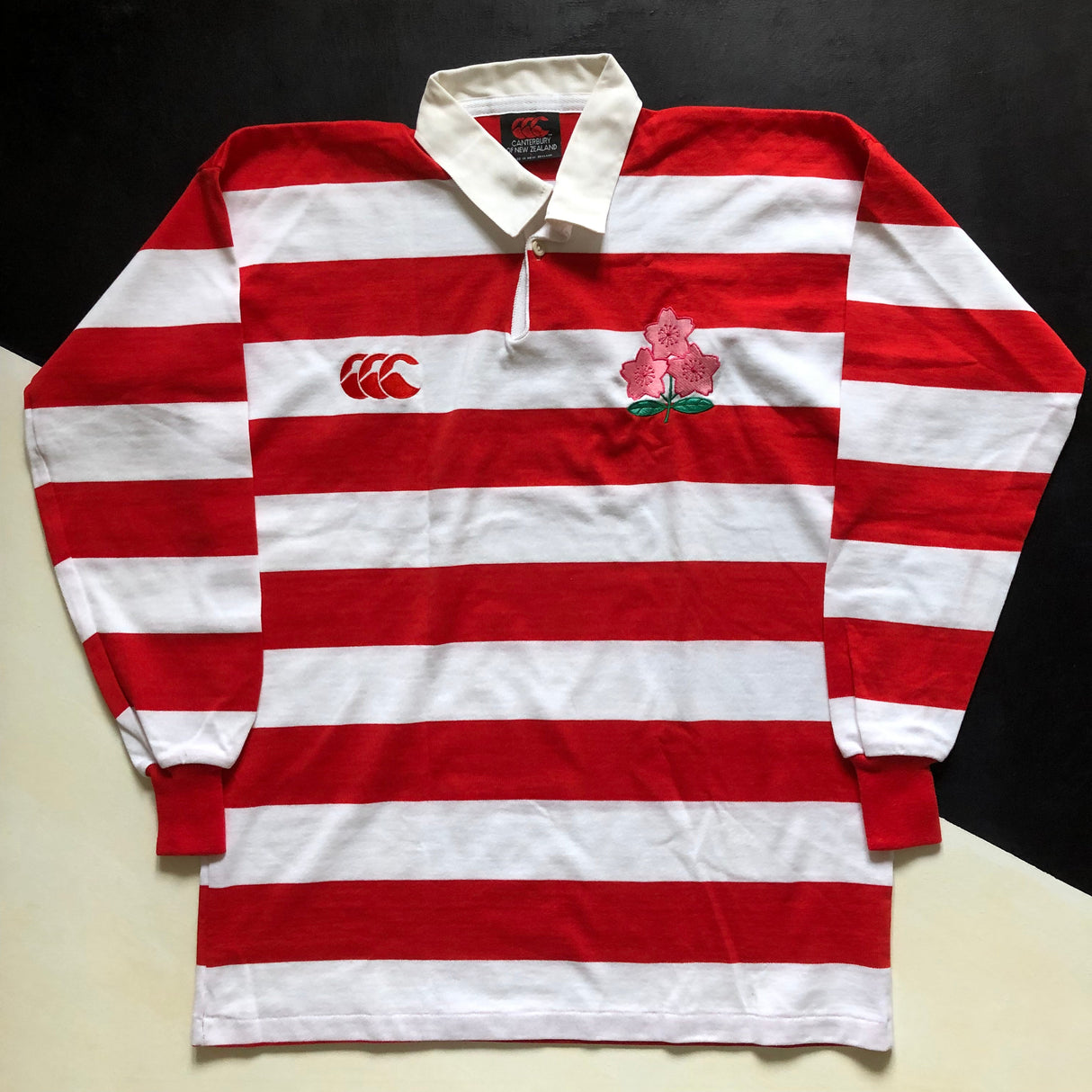 Japan National Rugby Team Jersey 1999 Large Underdog Rugby - The Tier 2 Rugby Shop