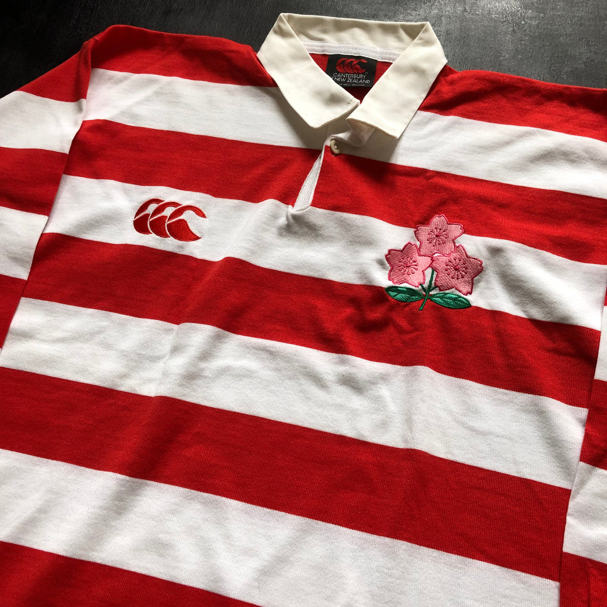 Japan National Rugby Team Jersey 1999 Large Underdog Rugby - The Tier 2 Rugby Shop